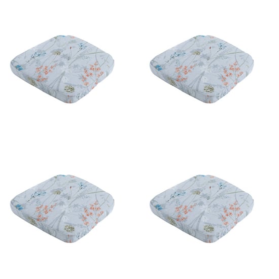 Madison zitkussen wicker donna azure canvas eco+ ca. 48x48 cm set van 4 - Image 1