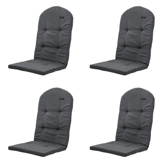 Madison tuinkussen bearchair panama grey ca. 128x48 cm set van 4 - Image 1