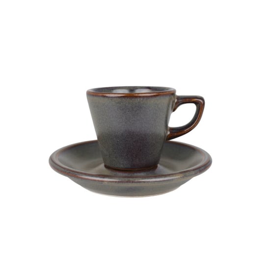 Bonna Espresso kopjes & schotel gloire porselein set van 6 - Image 1