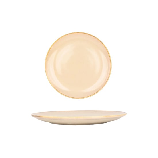 Bonna Dinerbord sand hygge porselein 25 cm set van 6 - Image 1