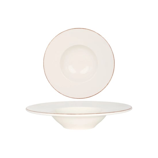 Bonna Pastabord retro porselein 28 cm (400cc) set van 2 - Image 1