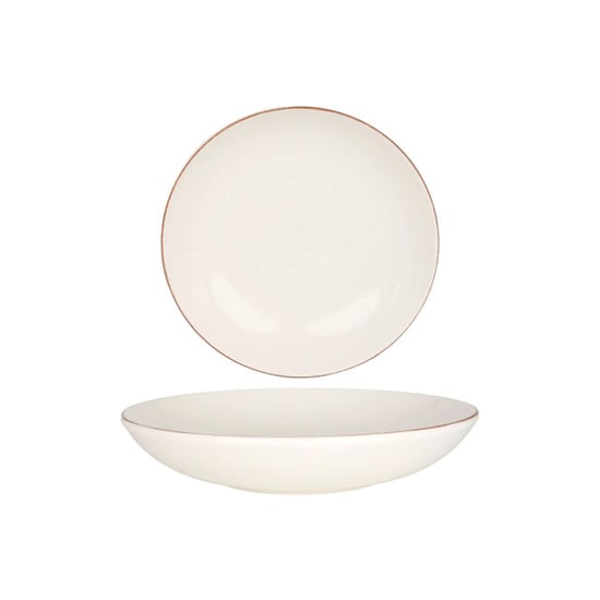 Bonna Diepbord retro porselein 25 cm (1300cc) set van 6 - Image 1
