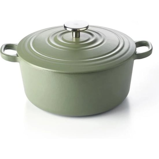 BK Cookware Bk bourgogne braadpan olive green 24 cm gietijzer - Image 1