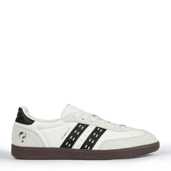 Q1905 Sneaker titanium wit/zwart - Image 1
