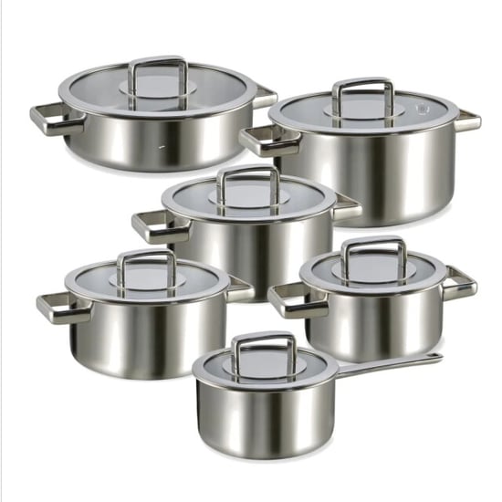 Habonne Royal triply pannenset 6-delig rvs - Image 1