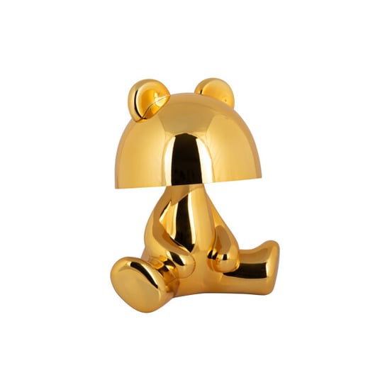 Leitmotiv tafellamp bear led w. bluetooth speaker verguld - Image 1
