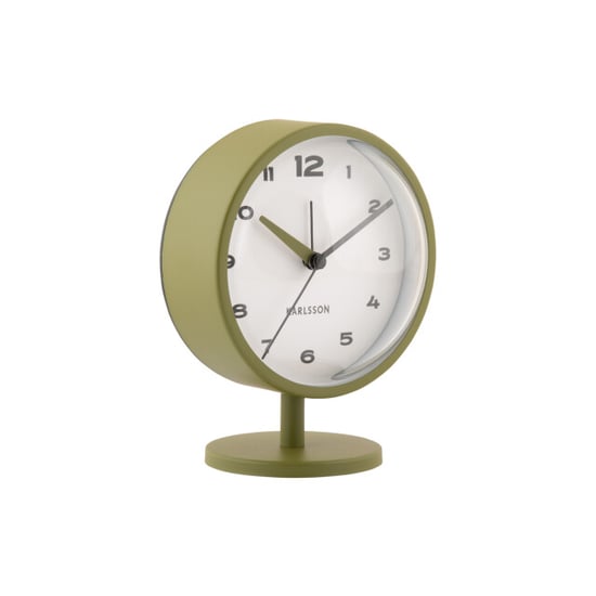 Karlsson wekker brisk dome army green - Image 1