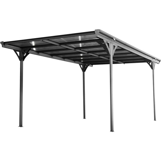 Westmann Aluminium carport met plat dak helsinki - 503x305x232cm - Image 1