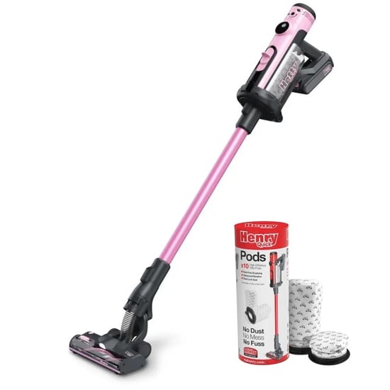 Numatic Hetty hen100r henry quick draadloze steelstofzuiger + gratis pods - Image 1