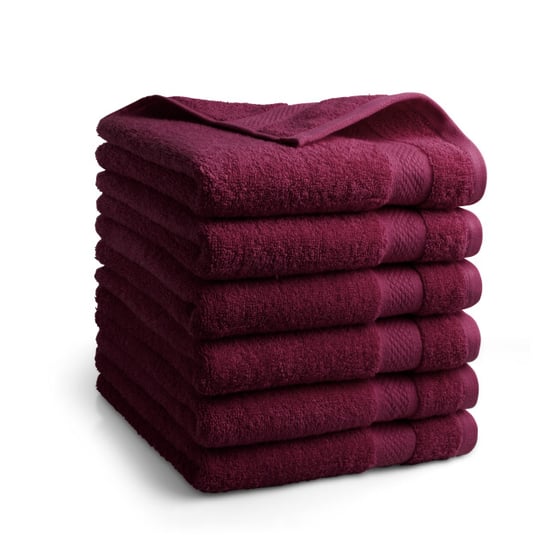 DoubleDry Hotel handdoeken 50 x 100 cm – set van 6 – 100% katoen 500 g/m2 – - Image 1
