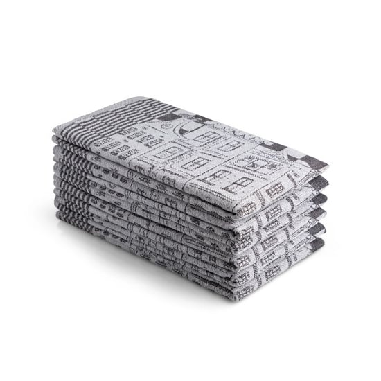 DoubleDry Luxe theedoeken set 6 stuks 50x70 cm 100% katoen hoge - Image 1