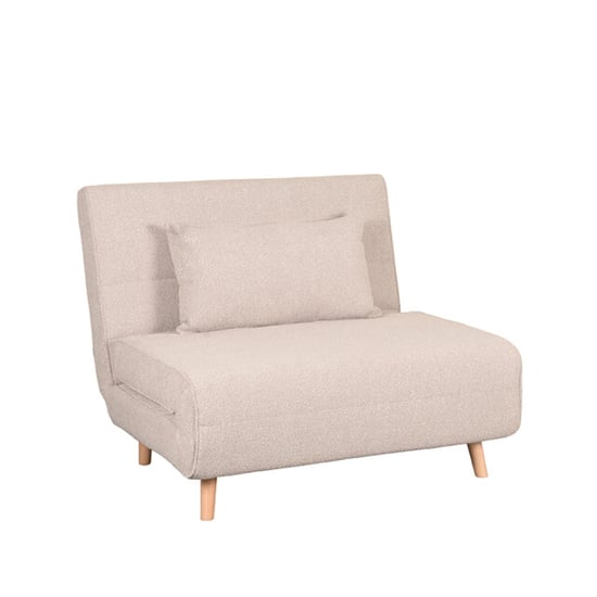 Label51 Slaapbank single naturel boucle single | naturel poot - Image 1