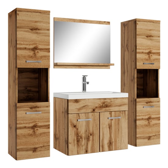Badplaats Badkamermeubel set montreal xl 60 x 35 cm - badmeubel met - Image 1