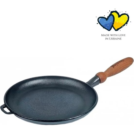 Maysternya Pannenkoekenpan gietijzer ø 22 x 2,5 cm zwart - Image 1