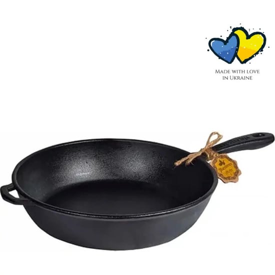 Maysternya Koekenpan gietijzer ø 28 x 6 cm zwart - Image 1