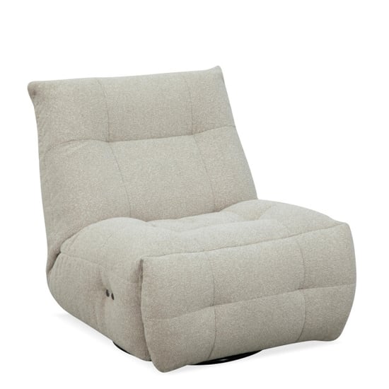 Label51 Fauteuil relax & recharge naturel boucle - Image 1