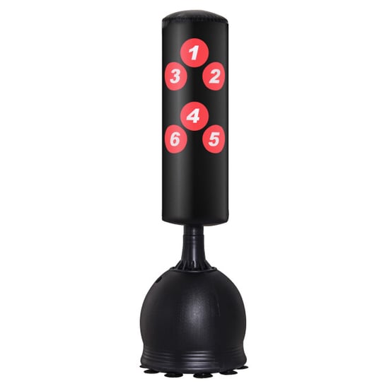 4goodz Homcom staande bokszak met hitzones met zuignappen - Image 1