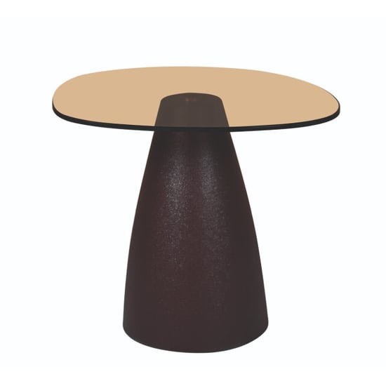 Brix bijzettafel mylon brown 50cm - - Image 1