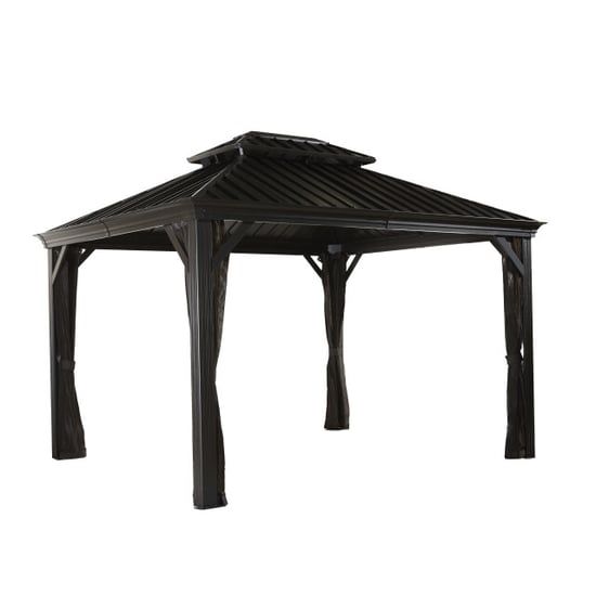 Sojag Paviljoen pergola messina 298x363 cm antraciet - Image 1