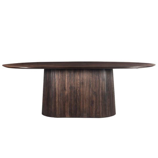 Livingfurn eetkamertafel salvator walnut 200cm mangohout - Image 1
