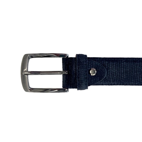 Rehab 8842253401-belt suede lizzard 8100-darkblue - Image 1