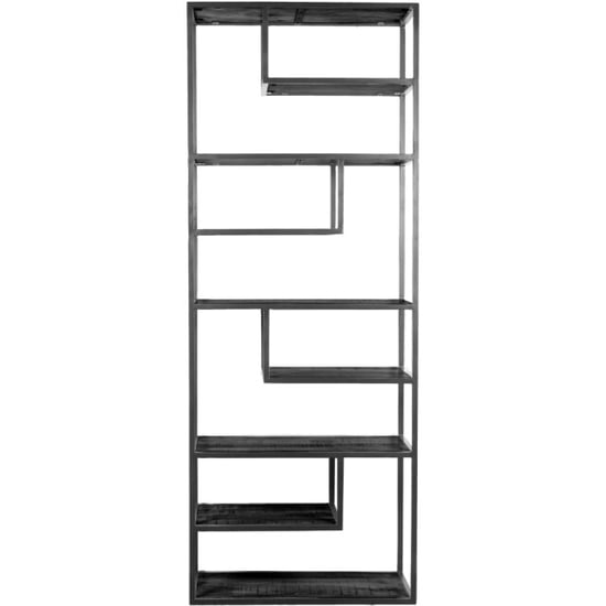 Home67 Vakkenkast huub mangohout 210 x 80 cm roomdivider - Image 1