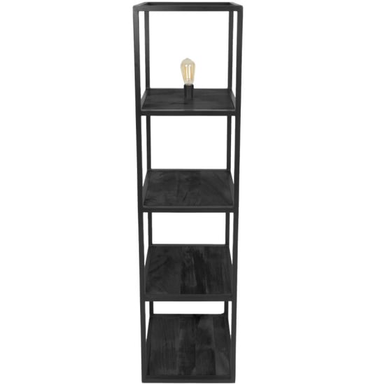 Home67 Vloerlamp vintage mangohout 160 cm - Image 1