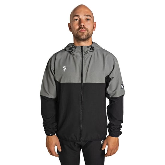Q1905 Kasius active trainingsjack zwart/grijs/wit - Image 1