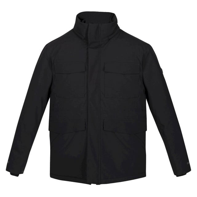 Regatta Herren Edin Wasserdichte Jacke (Schwarz)