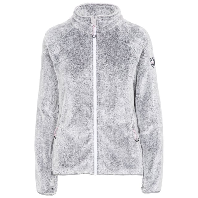 Trespass Womens/Ladies TELLTALE Winter Fleece Jacke (Silver Grey)