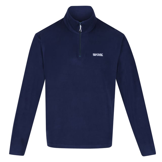 Regatta Great Outdoors Mens Thompson Half Zip Fleece Top (Moonlight Denim)
