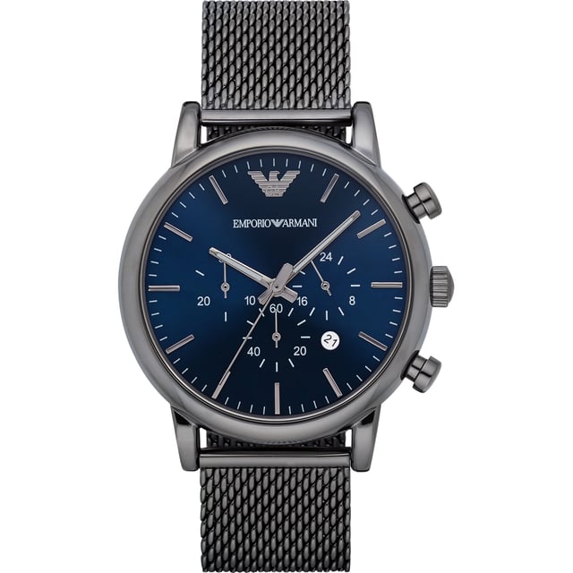 Emporio Armani Horloge AR1979 Zwart