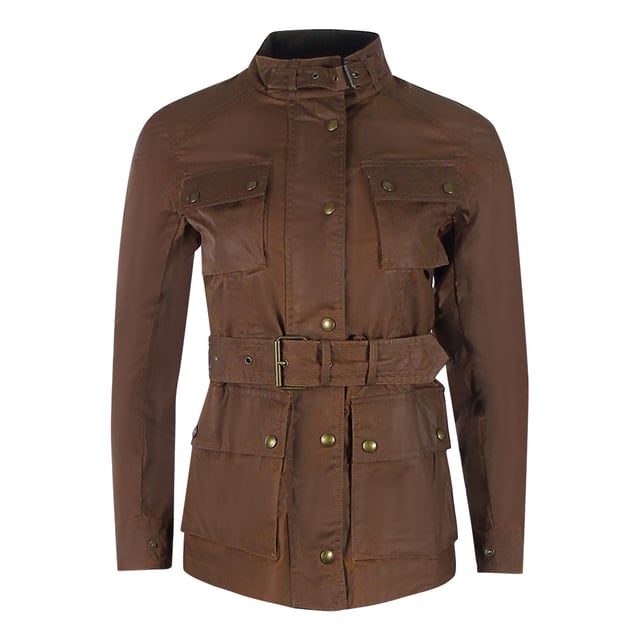 Belstaff Trialmaster Hellbraune Motorradjacke