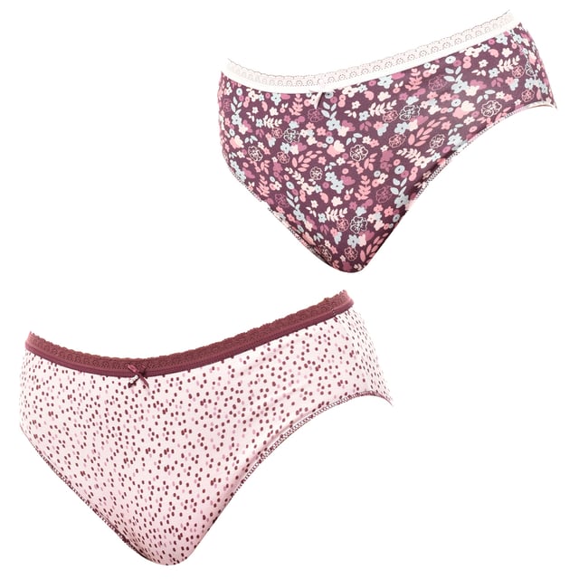 Pack x Braguitas Brislip Coquettes Algodón JPB3 mujeR