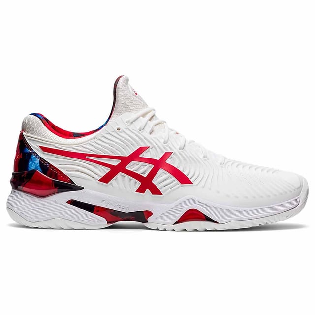 極美品】COURT FF3 NOVAK （AC）Rust/White 26cm Asics Court FF3