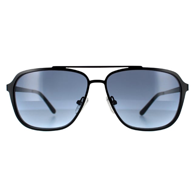 Gafas de sol Guess GF0184 02W negro mate degradado azul