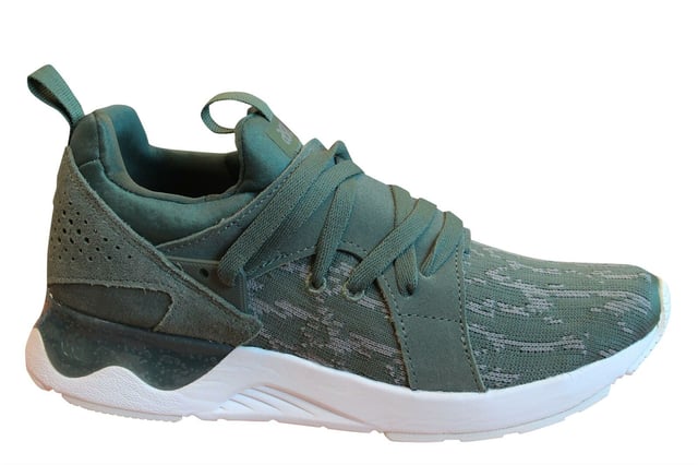 Asics Tiger Gel-Lyte V Sanze Mens Green Trainers