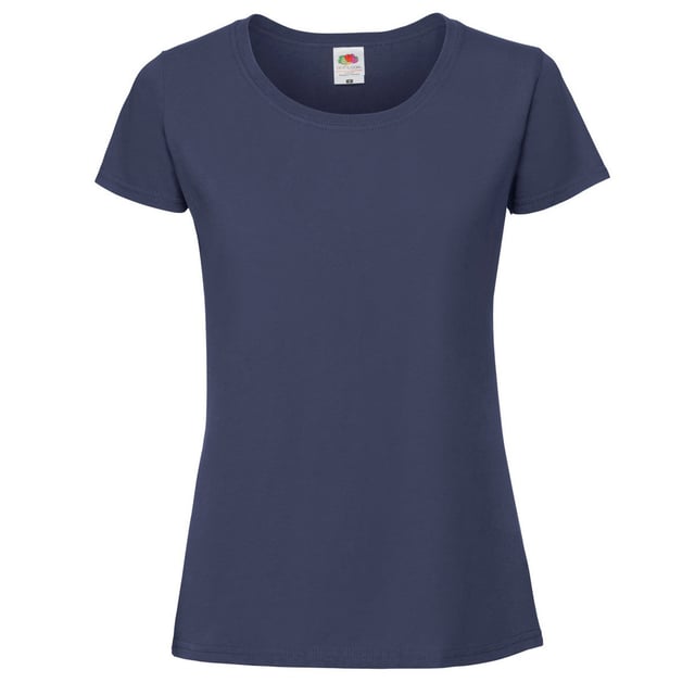 Fruit Of The Loom Damen/Herren Ringspun Premium T-Shirt (Ultramarin)
