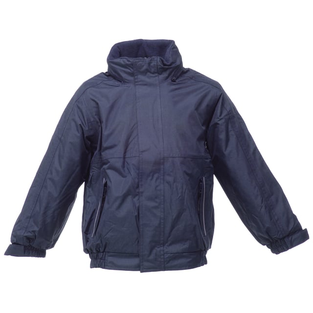 Regatta Kids Unisex Thermoguard Fleece Lined Dover Jacket (wind- und wasserdicht) (Navy/Navy)