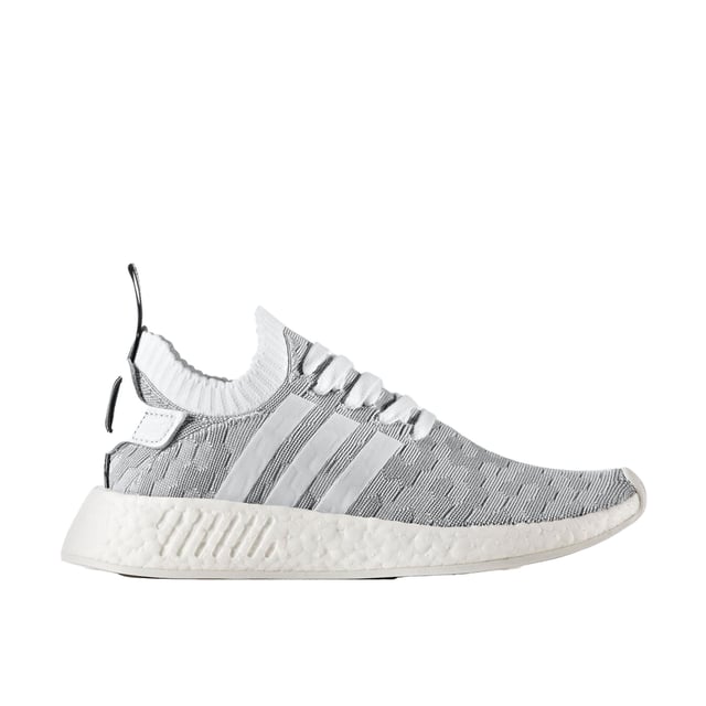 Adidas nmd_r2 Primeknit Womens Grey Running Trainer