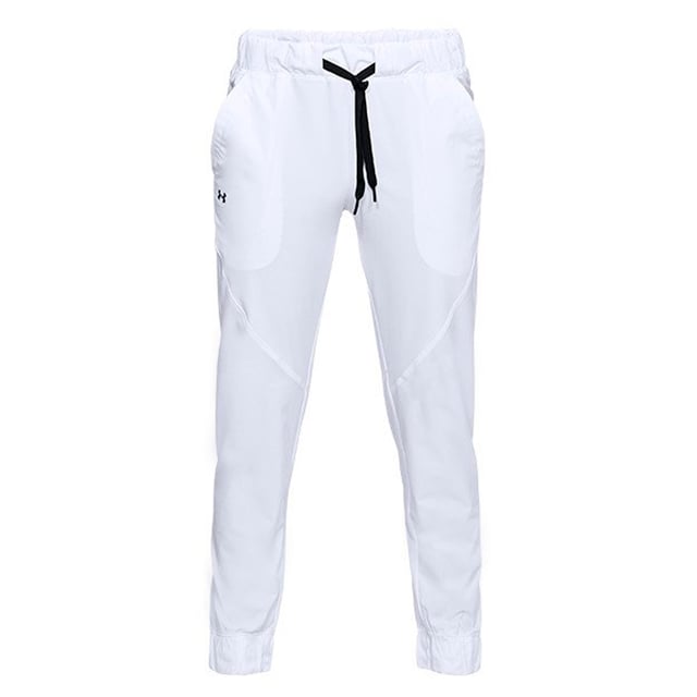 Under Armour Womens Storm Woven Track Pants White 1315116 100