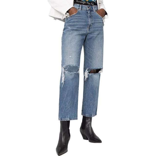 DIESEL D-AIR Womens Boyfriend Jeans