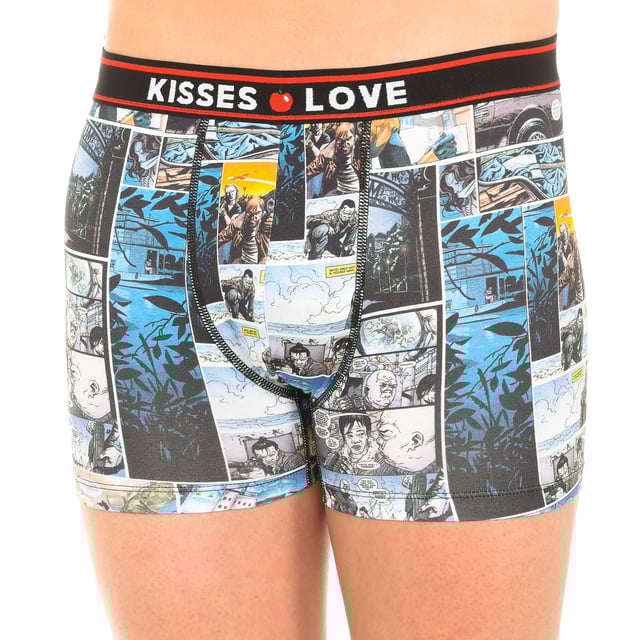 Atmungsaktive Herren-Boxershorts Comic Modell KL10009