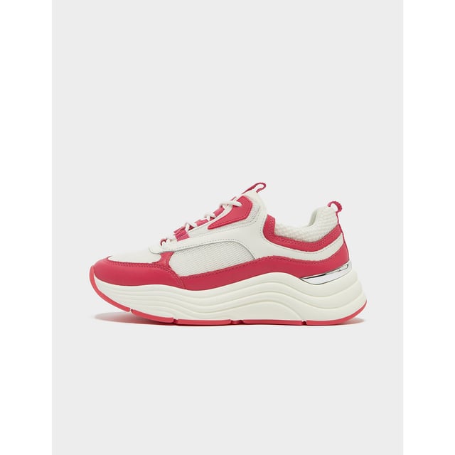 Women's Mallet Cyrus Suede Running Trainers in Pink