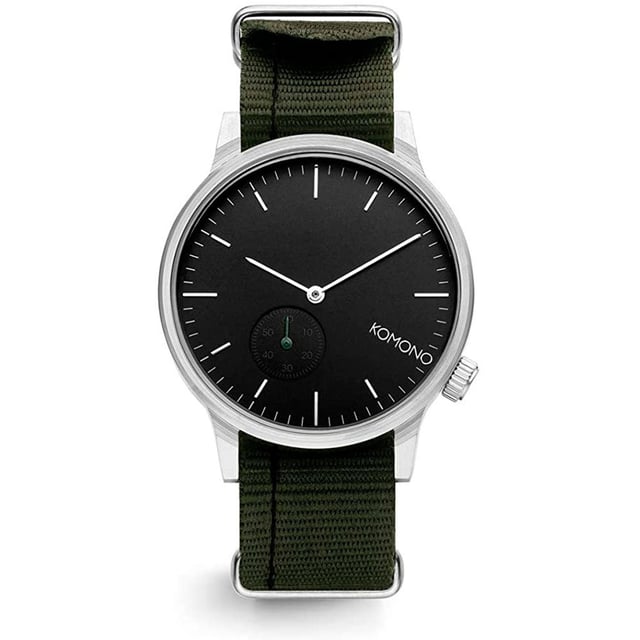 Komono Watch Winston Subs Nato Schwarz