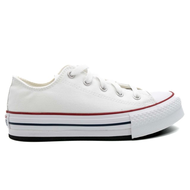 Tenis Converse Plataforma Zapatillas Converse Blancas Para NiÃ±os