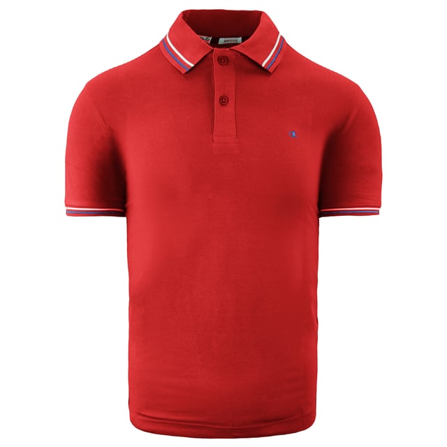Champion Heritage Fit Mens Red Polo Shirt