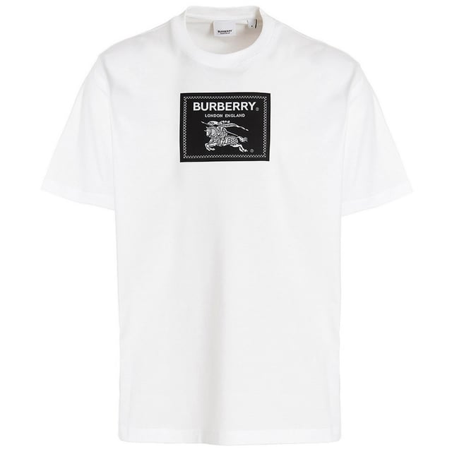 Burberry Box Logo White T-Shirt Burberry Box Logo White T-Shirt