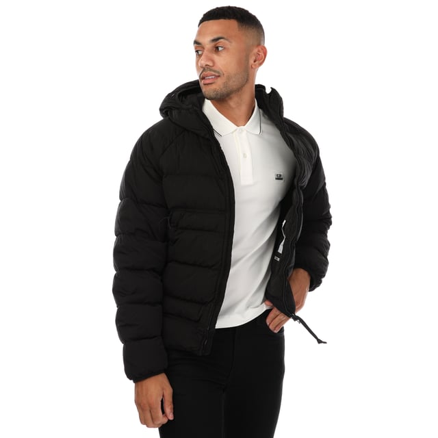 Men's Company Eco Chrome R Down Jacket in Black