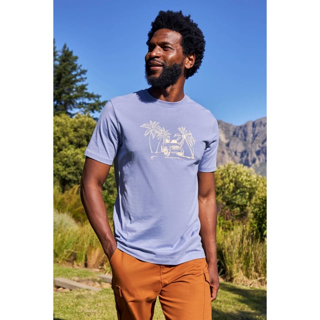 Mountain Warehouse - "Ocean Drive" T-Shirt für Herren (Blau)